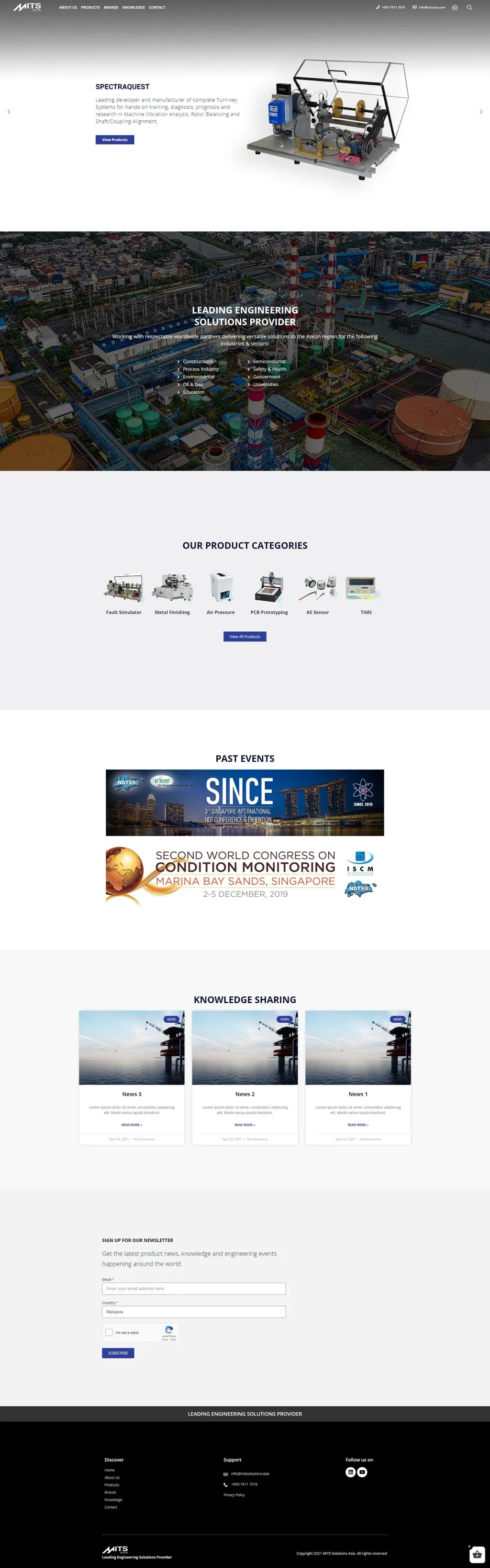 MITSSEA eCommerce website, designed by Zahid Aramai