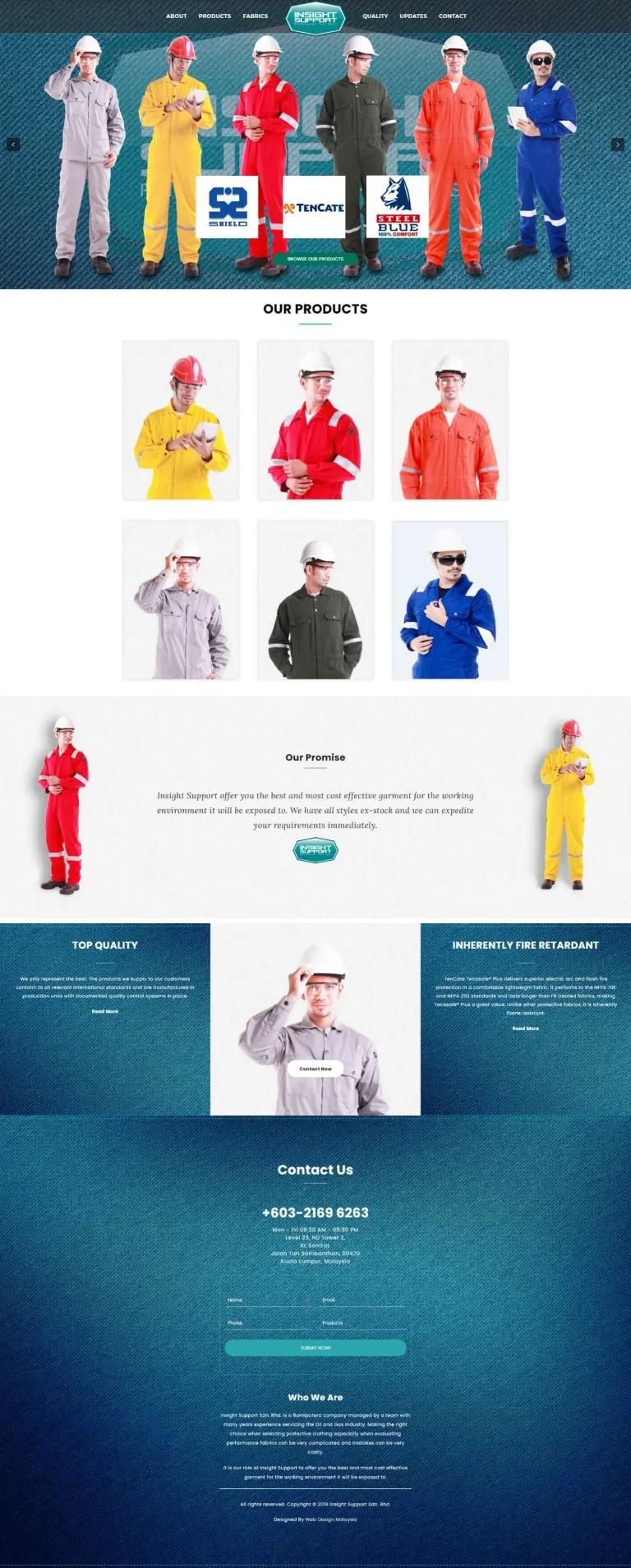 Insight Support Sdn Bhd website