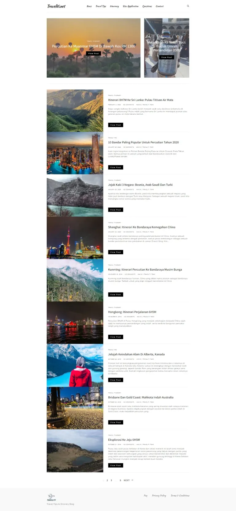 Traveliti Media website